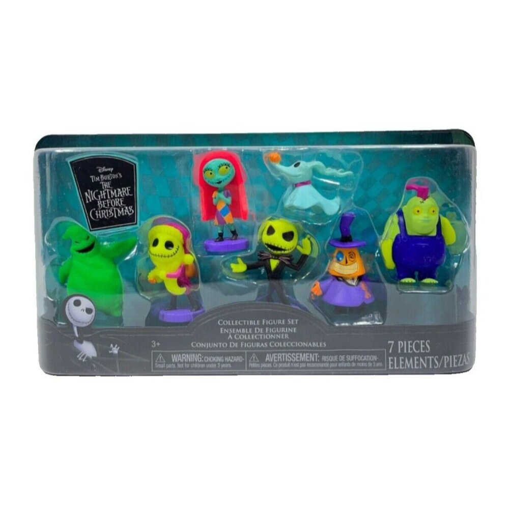 Disney The Nightmare Before Christmas Character 7 Figure Set 3"